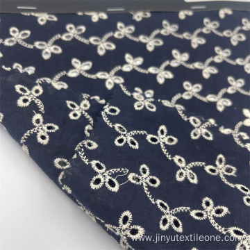 100%cotton floral eyelet cutout embroidry fabric